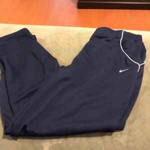 Nike drifit workout pants size xl Navy